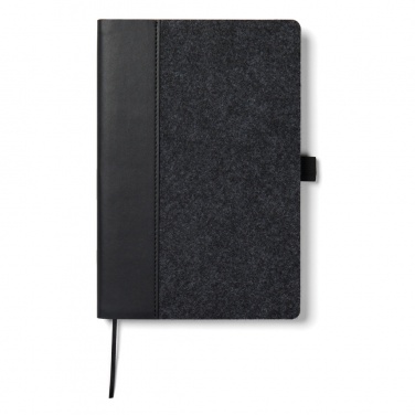 Logotrade promotional merchandise photo of: VINGA Albon GRS recycled felt notebook