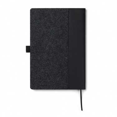 Logotrade corporate gift picture of: VINGA Albon GRS recycled felt notebook