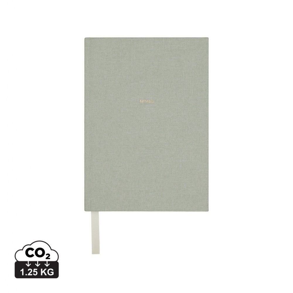 Logo trade business gift photo of: VINGA Mind GRS recycled paper journal