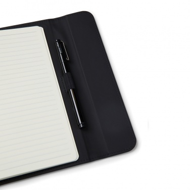 Logo trade promotional item photo of: VINGA Baltimore GRS certified paper & PU notebook