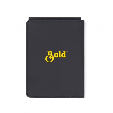 Logo trade business gifts image of: VINGA Baltimore RCS recycled polyester RFID passport cover