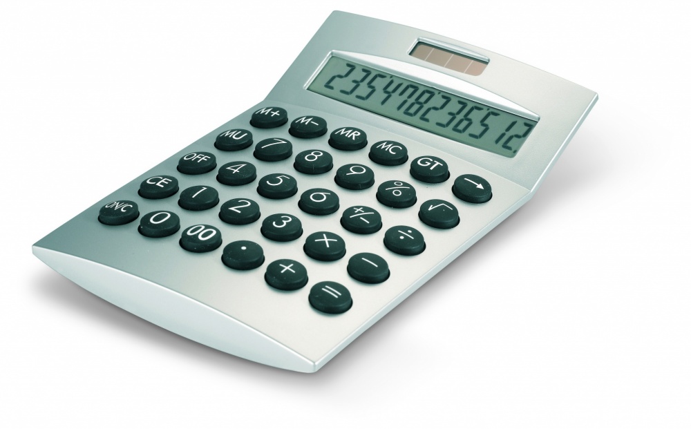 Logo trade advertising products picture of: Basics 12-digits calculator