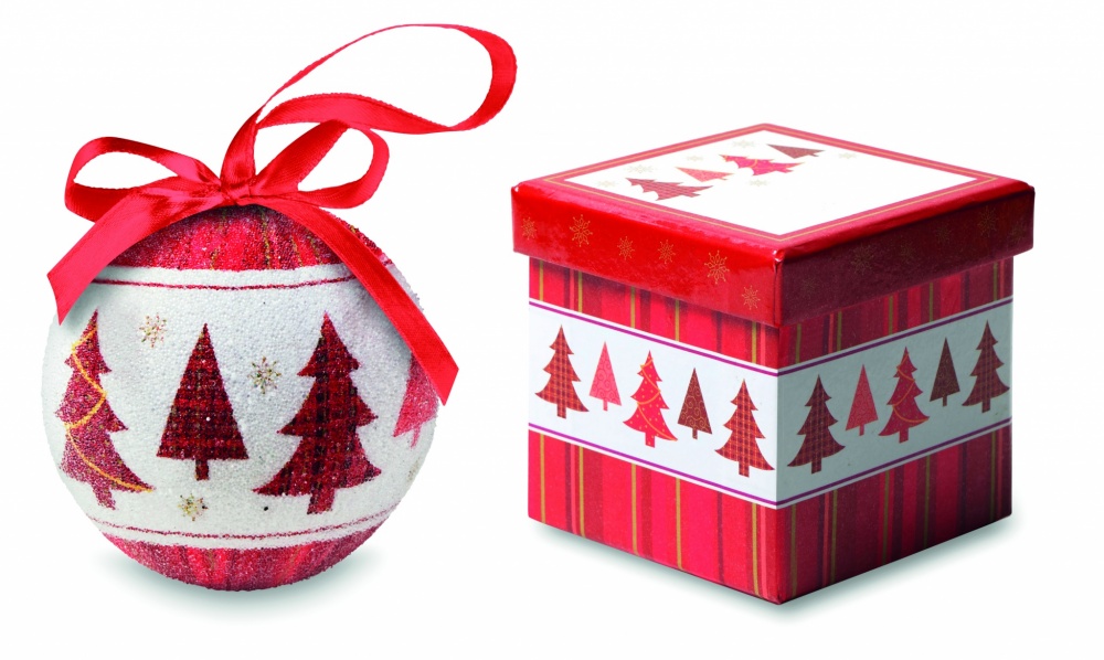 Logotrade promotional product image of: Christmas bauble in gift box