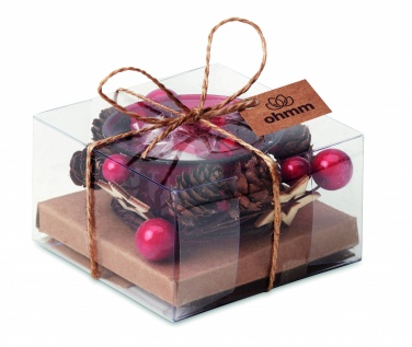 Logotrade promotional merchandise image of: Christmas candle holder