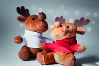 Logotrade advertising product picture of: Plush reindeer with hoodie