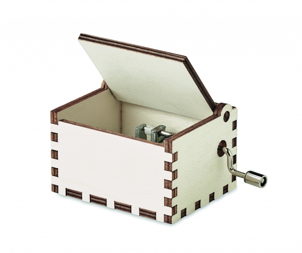 Logotrade corporate gift picture of: Wooden Christmas music box