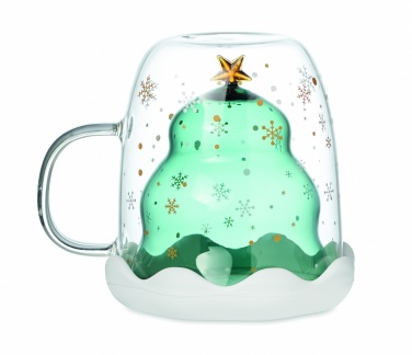 Logotrade promotional giveaway image of: Double wall borosilicate mug
