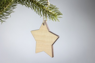 Logotrade promotional giveaways photo of: Christmas ornament star