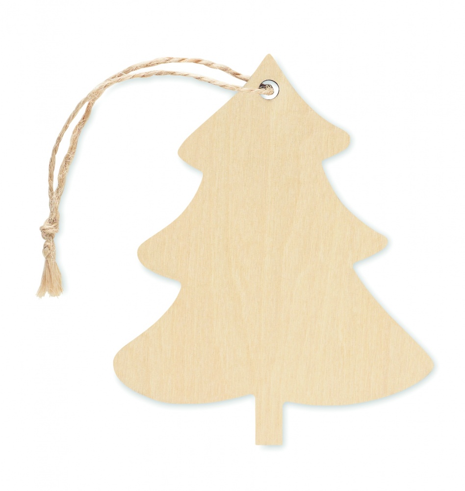 Logo trade promotional products picture of: Christmas ornament tree
