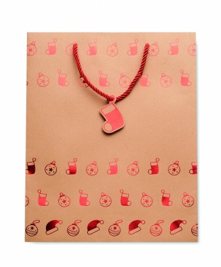 Logotrade promotional gifts photo of: Gift paper bag with pattern