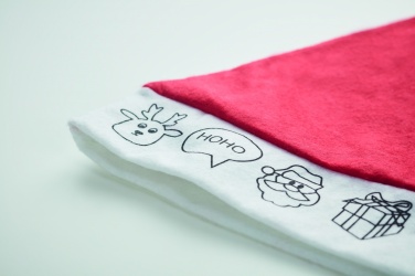 Logo trade promotional giveaway photo of: Kids Santa hat