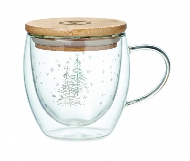 Logotrade promotional giveaway picture of: Double wall borosilicate mug