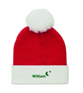 Logo trade promotional item photo of: Christmas knitted beanie