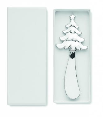 Logo trade promotional giveaways picture of: Christmas tree cheese knife