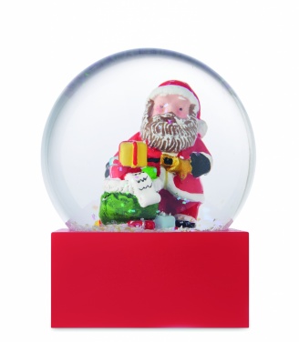 Logo trade corporate gifts picture of: Snow ball glass ornament