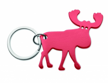 Logo trade corporate gifts picture of: Recycled aluminium key ring Pori