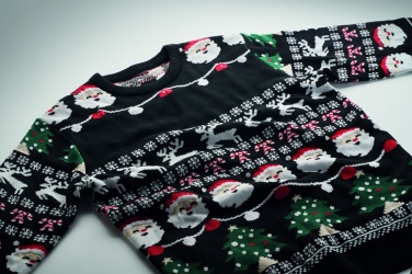 Logo trade promotional gift photo of: Christmas LED sweater L/XL