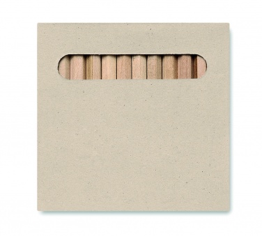 Logotrade promotional item image of: 12 coloured pencils set