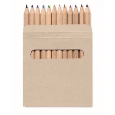 Logotrade corporate gift picture of: 12 coloured pencils set