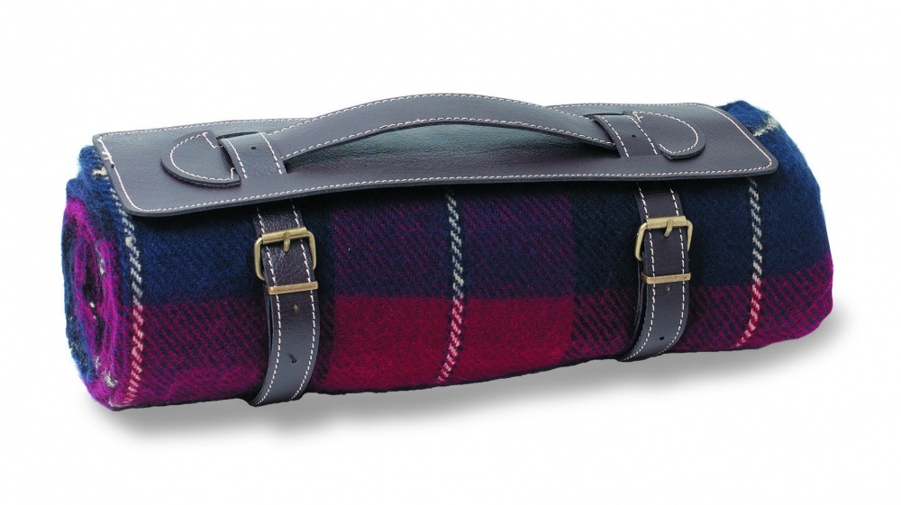 Logo trade promotional item photo of: Travelling clan blanket