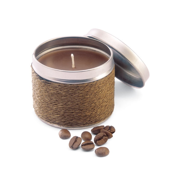 Logo trade promotional giveaways image of: Fragrance candle