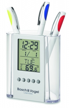 Logo trade advertising products picture of: Pen holder with calendar