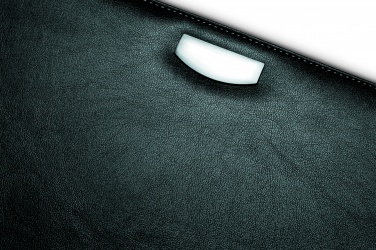 Logo trade promotional item photo of: PU portfolio w/ 20 pages bloc