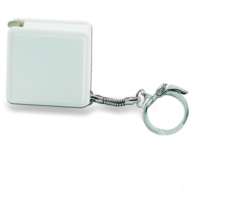 Logo trade promotional item photo of: Key ring w/ flexible ruler 1m, Vantaa