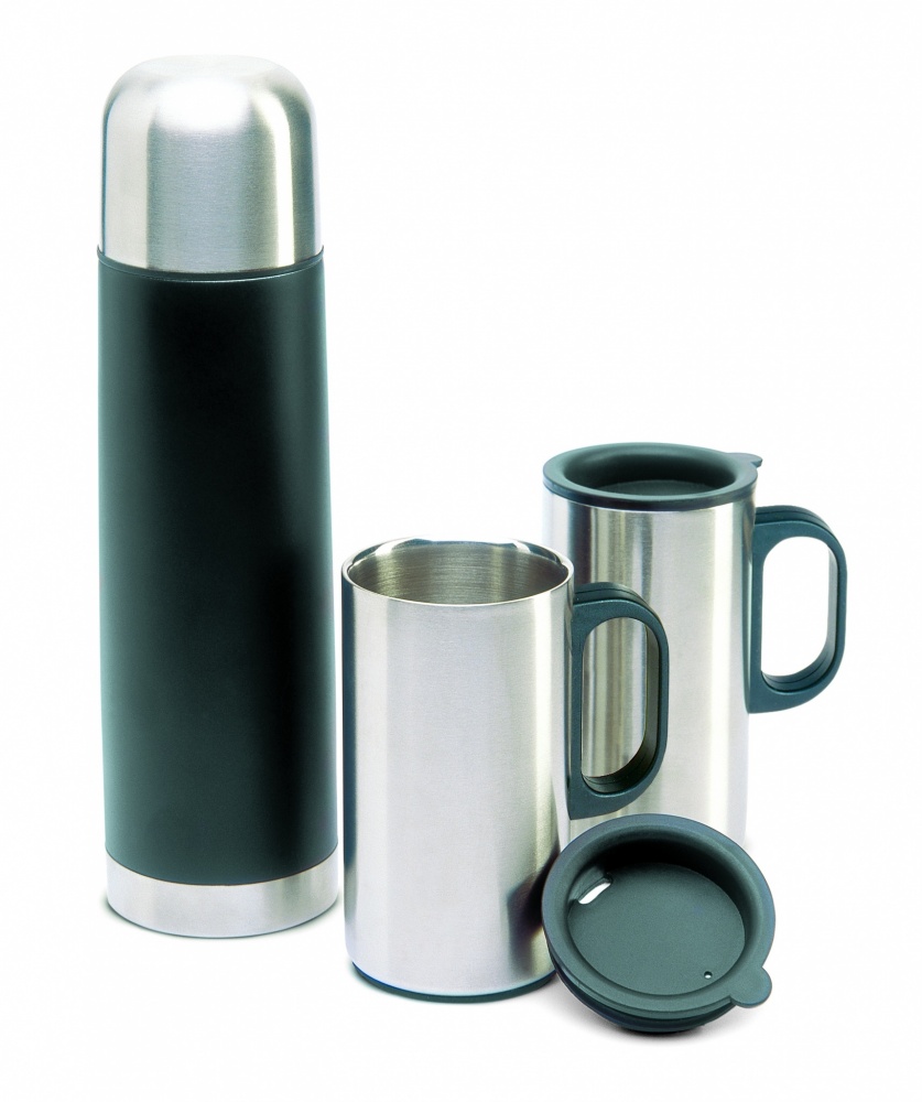 Logotrade promotional gifts photo of: Insulation flask with 2 mugs