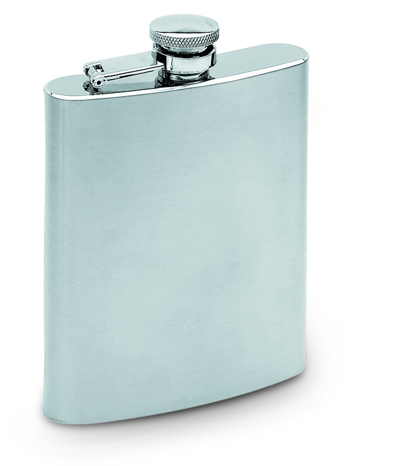 Logo trade corporate gifts picture of: Slim hip flask 200ml