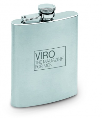 Logo trade promotional merchandise image of: Slim hip flask 200ml