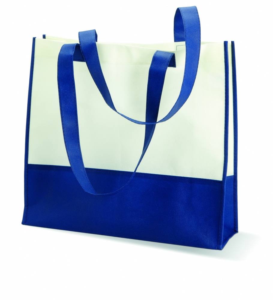 Logo trade promotional giveaways picture of: 80gr/m² nonwoven shopping bag