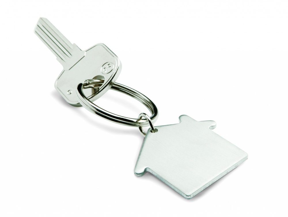 Logo trade advertising products picture of: Metal key holder house Lahti