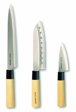 Logo trade advertising products picture of: Japanese style knife set