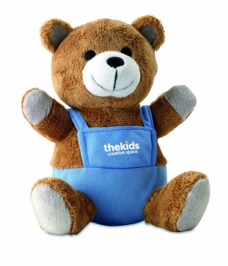 Logo trade corporate gift photo of: Bear plush w/ advertising pants