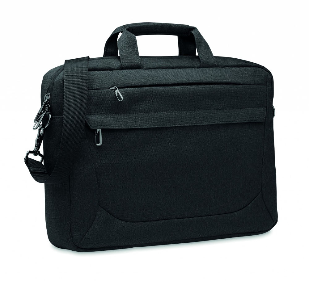 Logo trade promotional gifts picture of: 600 RPET laptop bag