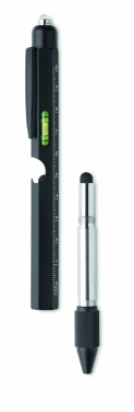 Logotrade advertising products photo of: Spirit level pen with ruler