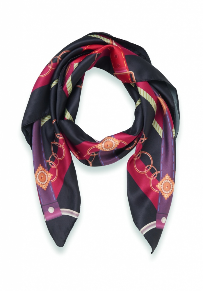 Logo trade promotional product photo of: Shawl recycled satin polyester