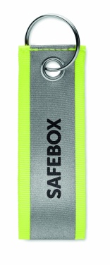 Logo trade business gift photo of: Reflective key ring Reflekey