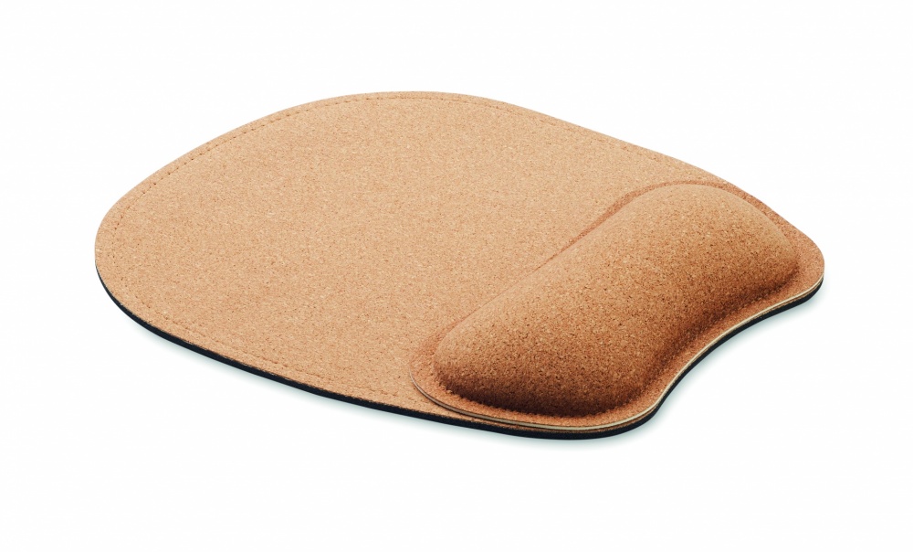 Logo trade promotional products picture of: Ergonomic cork mouse mat