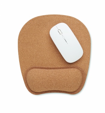 Logo trade promotional products picture of: Ergonomic cork mouse mat