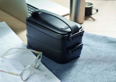 Logo trade promotional gift photo of: Lunch box in recycled PP