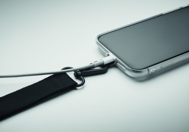 Logotrade business gift image of: Polyester phone wrist strap