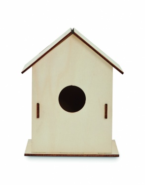 Logo trade promotional products image of: DIY wooden bird house kit