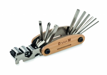 Logo trade promotional gift photo of: Multi tool pocket in bamboo