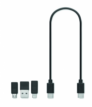 Logo trade business gift photo of: 3 in 1 cable set