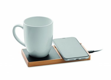 Logo trade advertising products image of: 1Wireless charger mug warmer