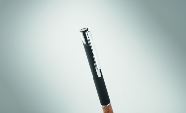 Logotrade corporate gifts photo of: Ballpoint pen made of aluminum with a cork grip