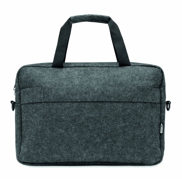 Logotrade promotional merchandise picture of: 15 inch RPET felt laptop bag