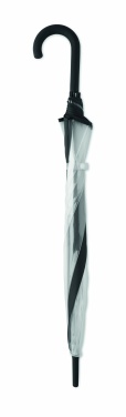 Logo trade promotional gifts picture of: Transparent 23 inch manual open umbrella